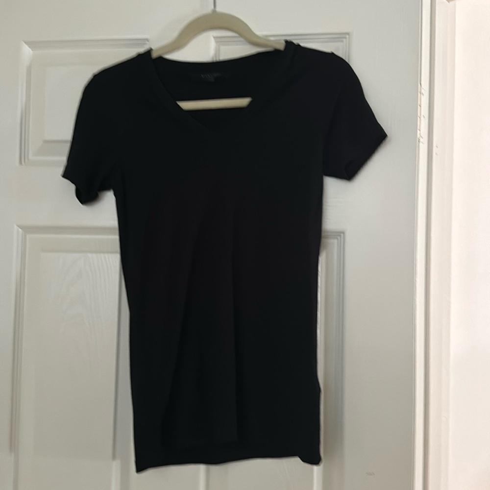 All Saints v neck black TShirt